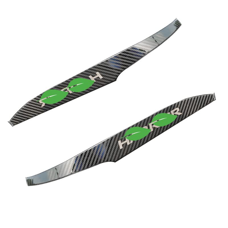 Harrier ドアミラー ガーニッシュ サイドミラーカバー カーアクセサリー 外装パーツ トヨタ ハリアー 80系 2022 ステンレス 2P Haap-yr (カーボン調)Har19-Cf