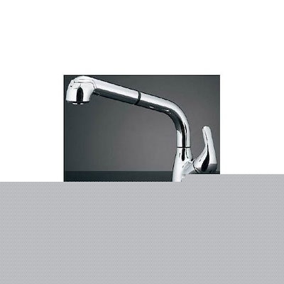 カクダイ  KAKUDAI シングルレバー引出し混合栓 混合水栓 蛇口 キッチン水栓 一般地用 カクダイ製（KAKUDAI）118-039 シングルレバー