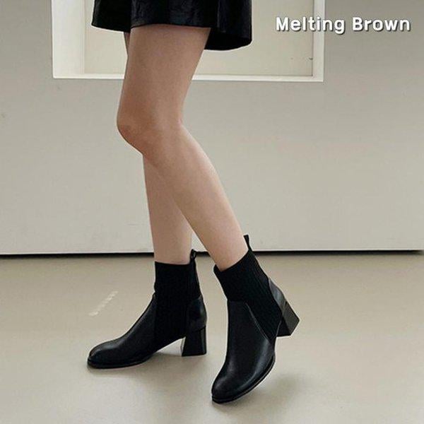 女性ニットスパンアンクルブーツショートブーツMT32