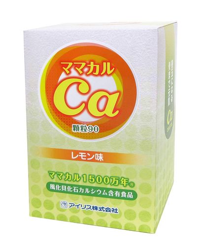 風化貝カルシウム ママカル1500万年 レモン味 (顆粒) 90