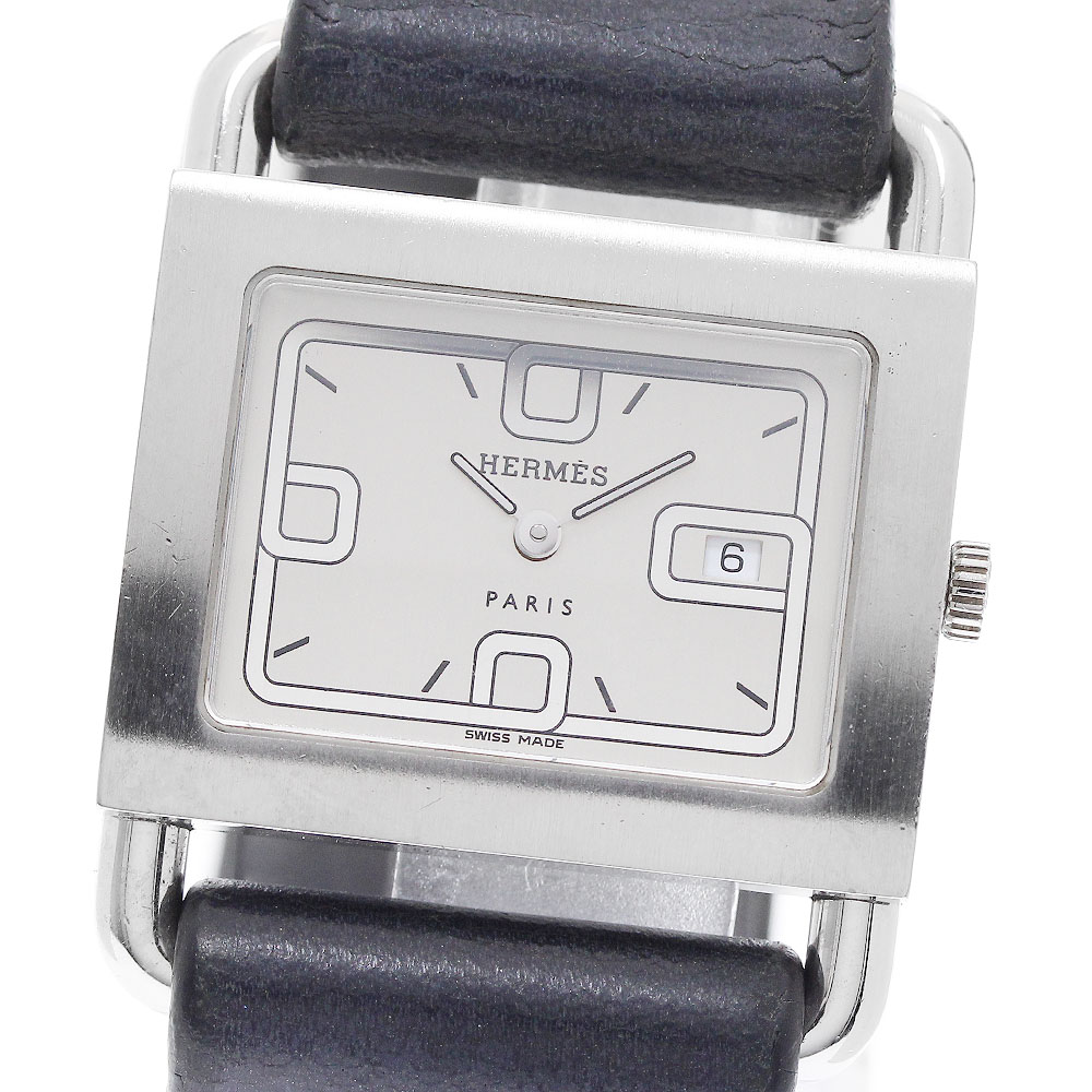 エルメス HERMES BA1.510 バレニア デイト クォーツ レディース _960051【中古】