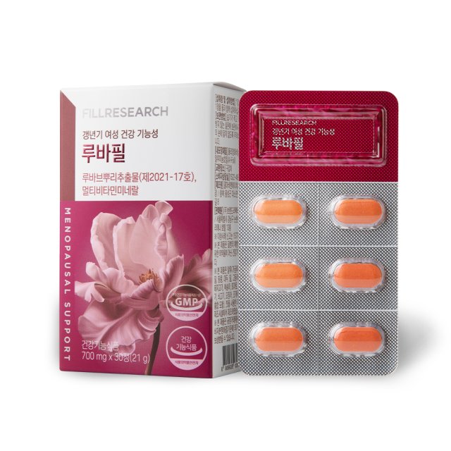 ルバーフィル 女性 更年期 ルバーブ根エキスサプリメント マルチビタミンミネラル 700mg*30粒