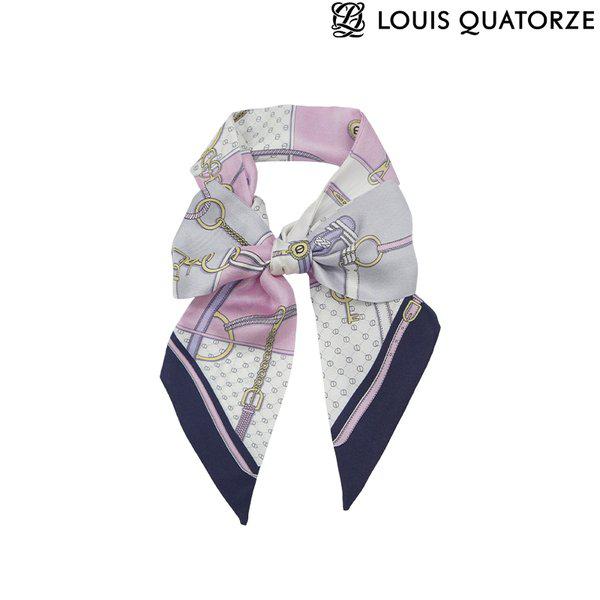 (2DSM591PI) シルク バンドゥスカーフ アニ ピンク