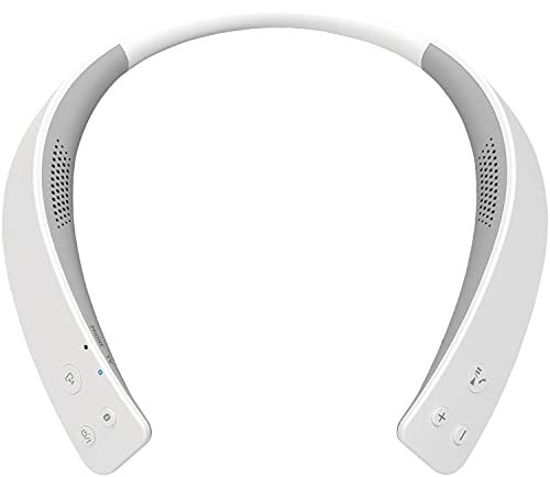 パナソニック ワイヤレスネックスピーカー 首掛けスピーカー Bluetooth マイク搭載 ハンズフリー 約13時間連続再生 SC-WN10-W
