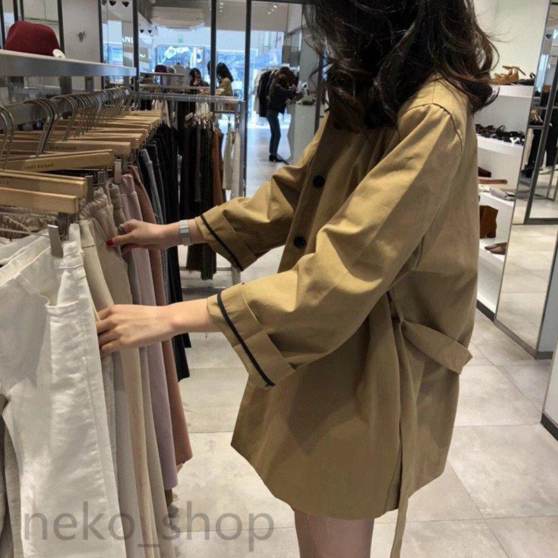 本日の限定商品 薄手コート ロングジャケット ウィンドブレーカー マウンテンパーカー レディース 長袖 無地 スプリングコート ゆったり カジュアル 女性用 通勤 通薄手コート ロングジャケット