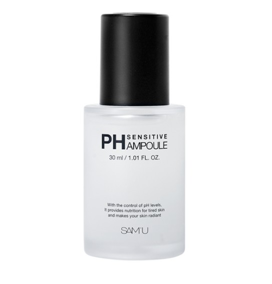 PHセンシティブアンプル 30ml/弱酸性/ツボ草エキス アデノシン セラム/セラミド/ ヒアルロン酸 / 保湿 乾燥 敏感肌