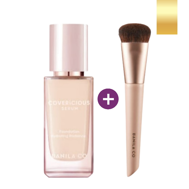 [新作][ブラシ贈呈]カバリーシャス セラム ファンデーション 30ml 4色