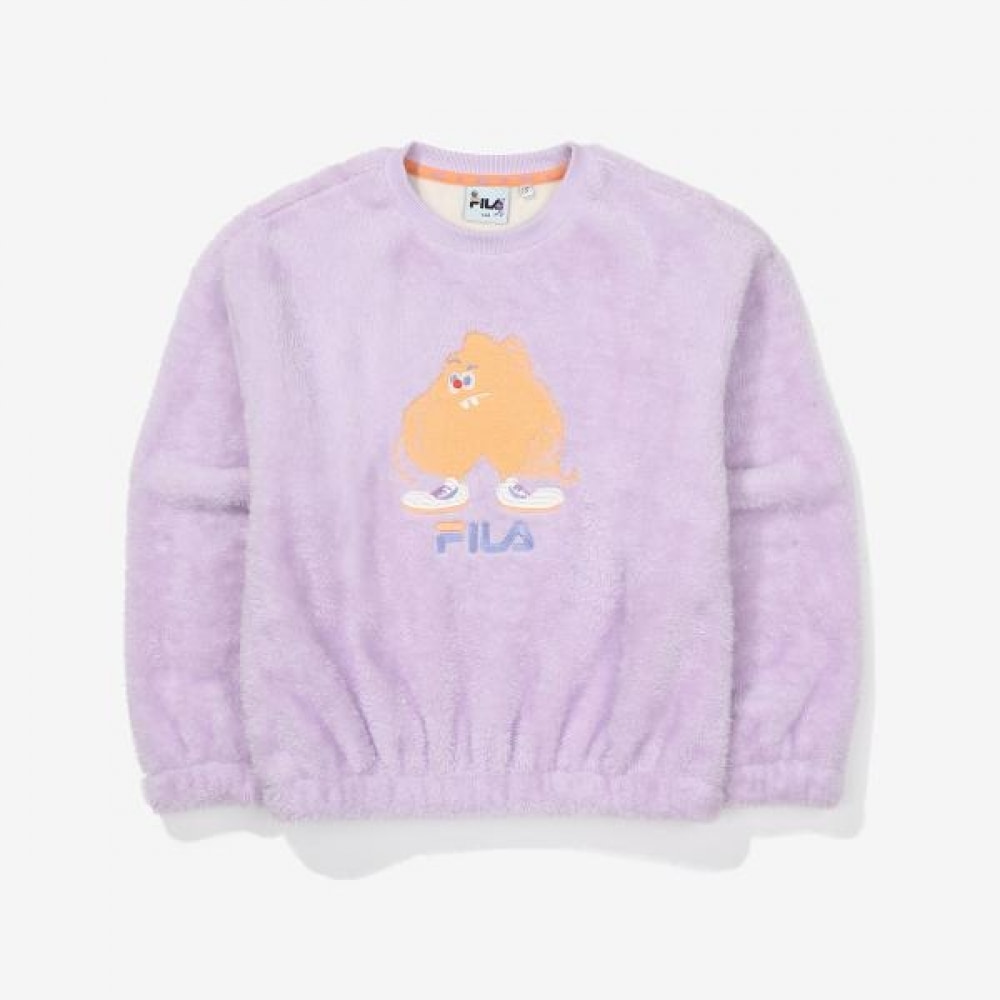 (フィラキッズ) TD モンスターパーボンディングスウェットシャツ (FK2POF4101X_PLV)