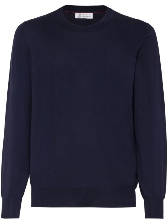 BRUNELLO CUCINELLI Men Sweater M2900100 CW425 NAVY