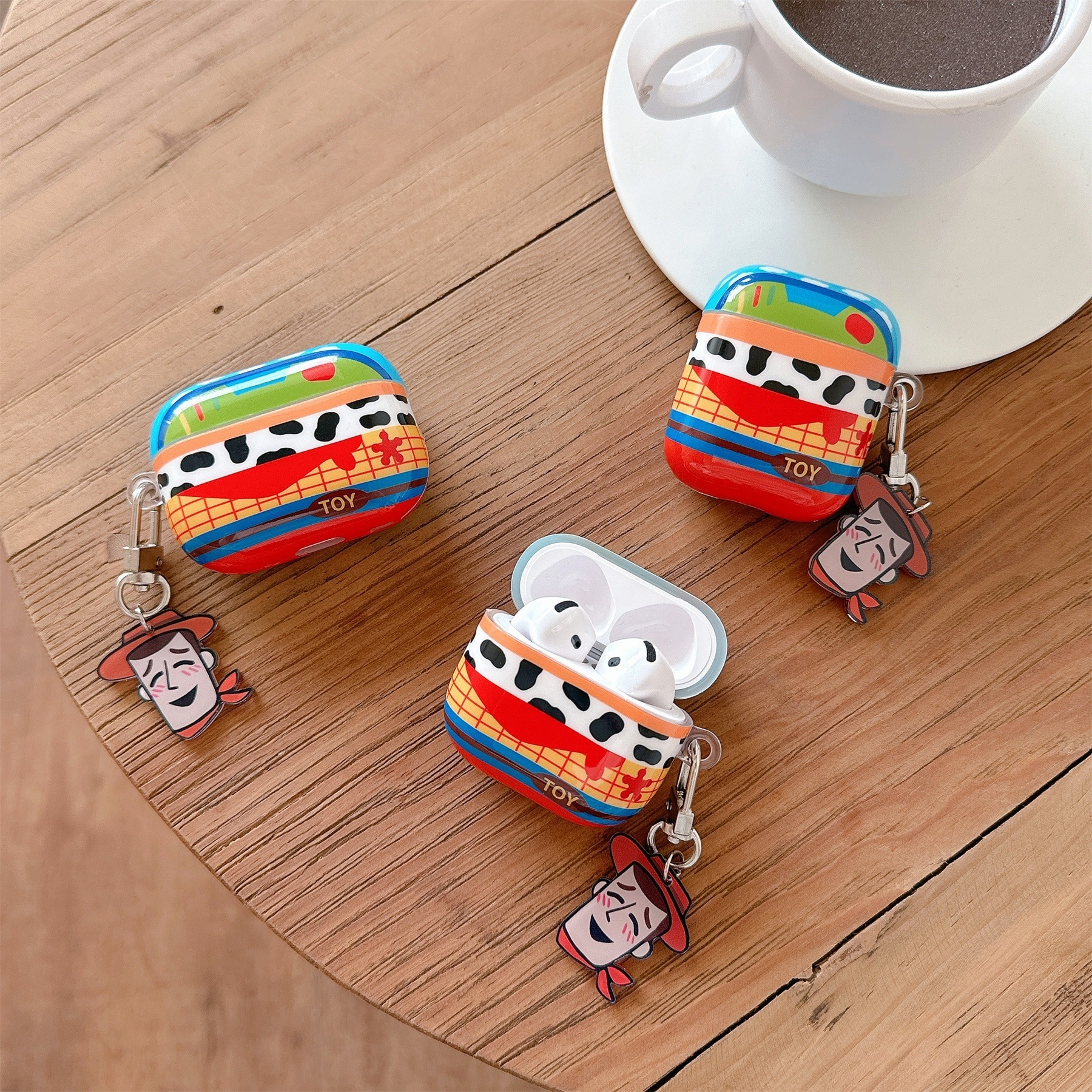 【20点セット】【送料無料】かわいいカートゥーンレトロミッキーアイロンポッド保護カバー2アップルワイヤレスBluetooth 3世代Pro 2イヤホンカバー