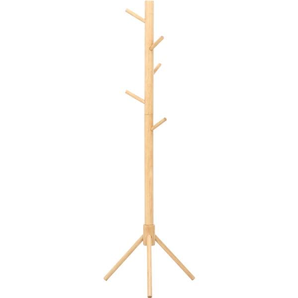 超極太ポールハンガー LOG NA ナチュラル 組立式