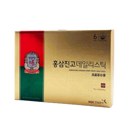 [ell25] 紅参ジンゴ デイリースティック 10g x 20包 x 1ボックス