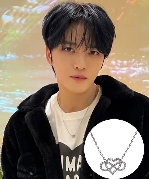 【HANNA543】N1003 ネックレス★N1003 necklace★BTS ジミン着用 Qoo10 HANNA543 BTS JIMIN着用N1003 月 ネ