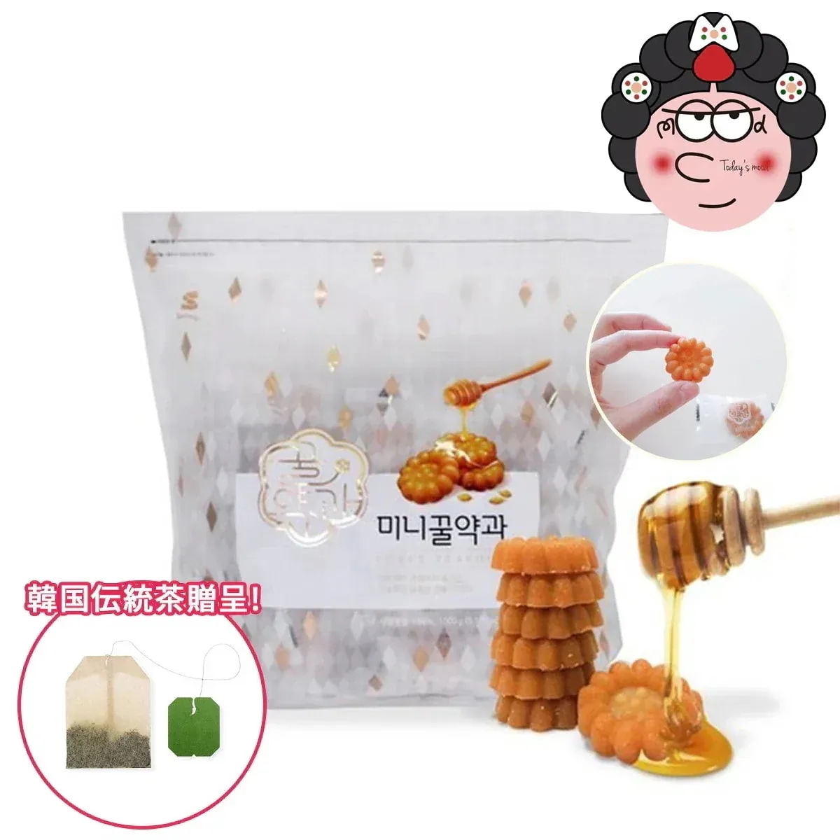 Qoo10] サムリプ 韓国ミニヤッカ 7g x 40個 280 : 食品