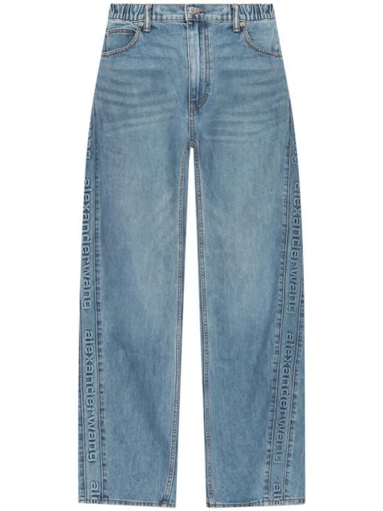 ALEXANDER WANG Women Denim Pants 4DC3244397 486 LIGHT INDIGO