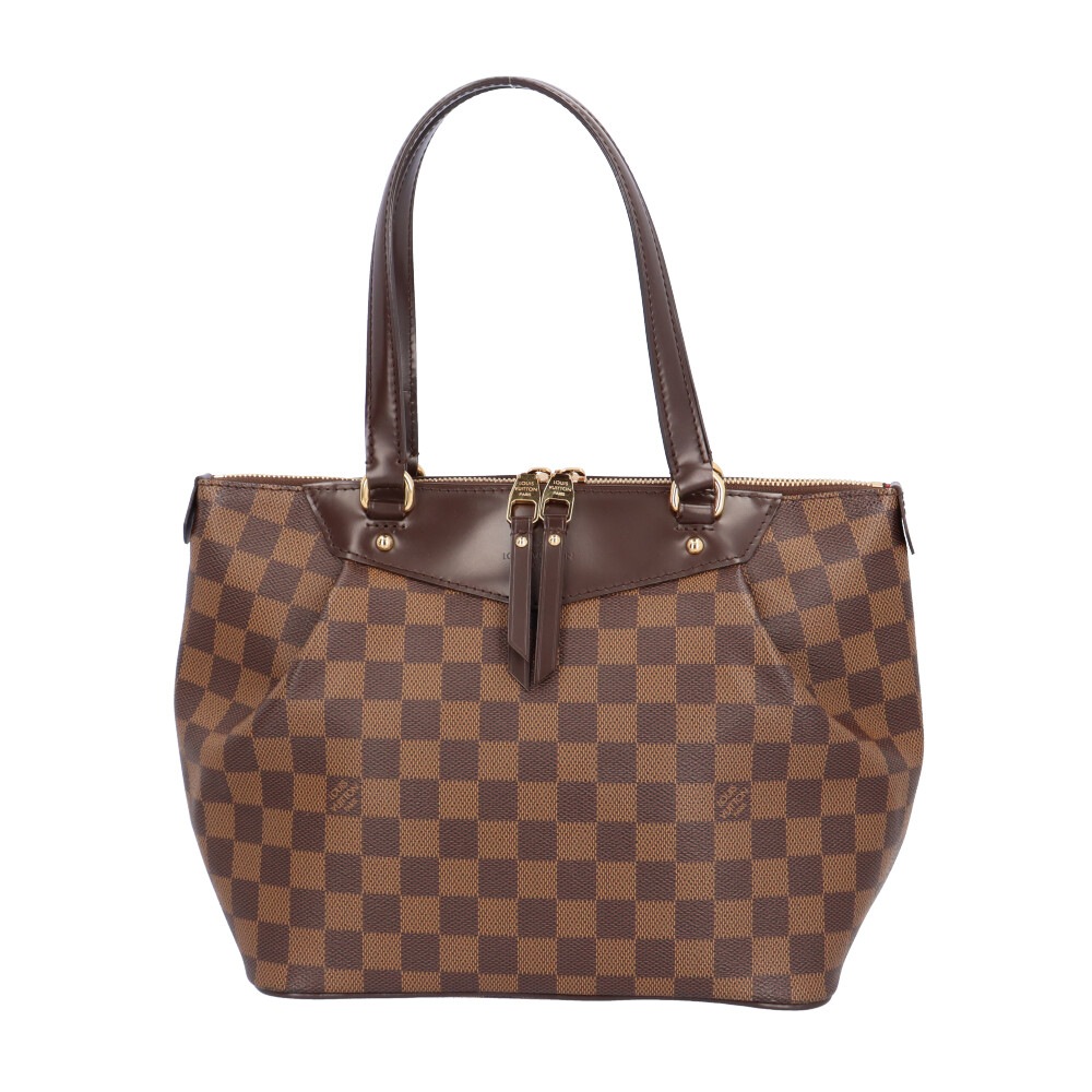 ルイヴィトン ウエストミンスターPM ダミエ ショルダーバッグ ダミエキャンバス N41102 ブラウン LOUIS VUITTON 中古 美品