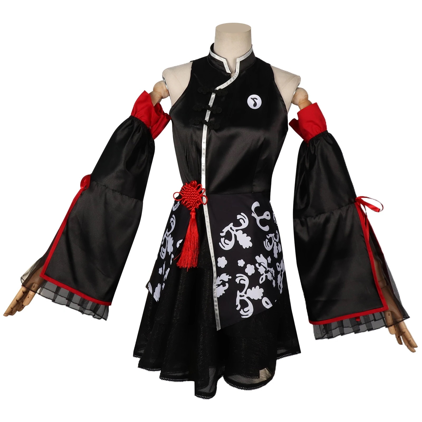 初音ミク 中華風 初音ミク コススーツ ローソン連動 コスプレドレス アニメ