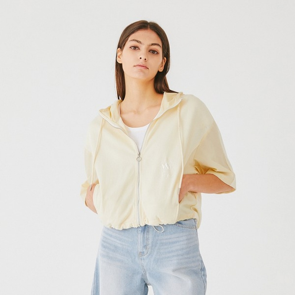 (ニューヨーク訪問) ミックスカラーパーカージップアップ (VY5ST3E)