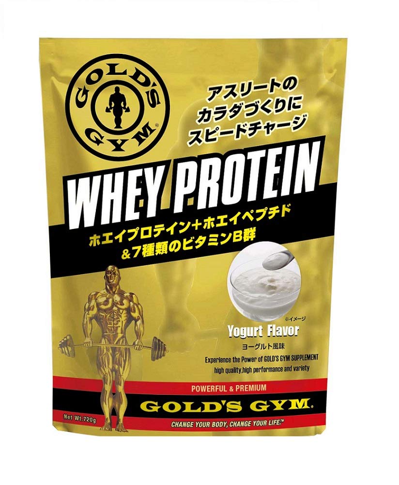 ゴールドジム(GOLDS GYM) ホエイプロテイン ヨーグルト風味 720g