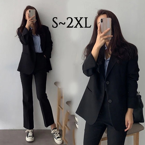 スーツ レディース パンツスーツ セットアップ カジュアル ビジネススーツ ブラック 黒 成人式 春秋冬 卒業式 入学式 面接 就活 入園式 卒園式 ママ 母 母親 親 七五三 通勤 L 女性 仕事 8,427円