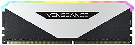 CORSAIR DDR4-64GB 3200MHz CL16 デスクトップPC用メモリ VENGEANCE RGB RT ホワイト 64GB [32GB×2枚] CMN64GX4M2Z3200C...