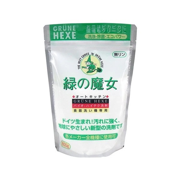 業務用食洗機用洗剤 弱アルカリ性 全自動食器洗浄機用洗剤オートキッチン 800g X12パック