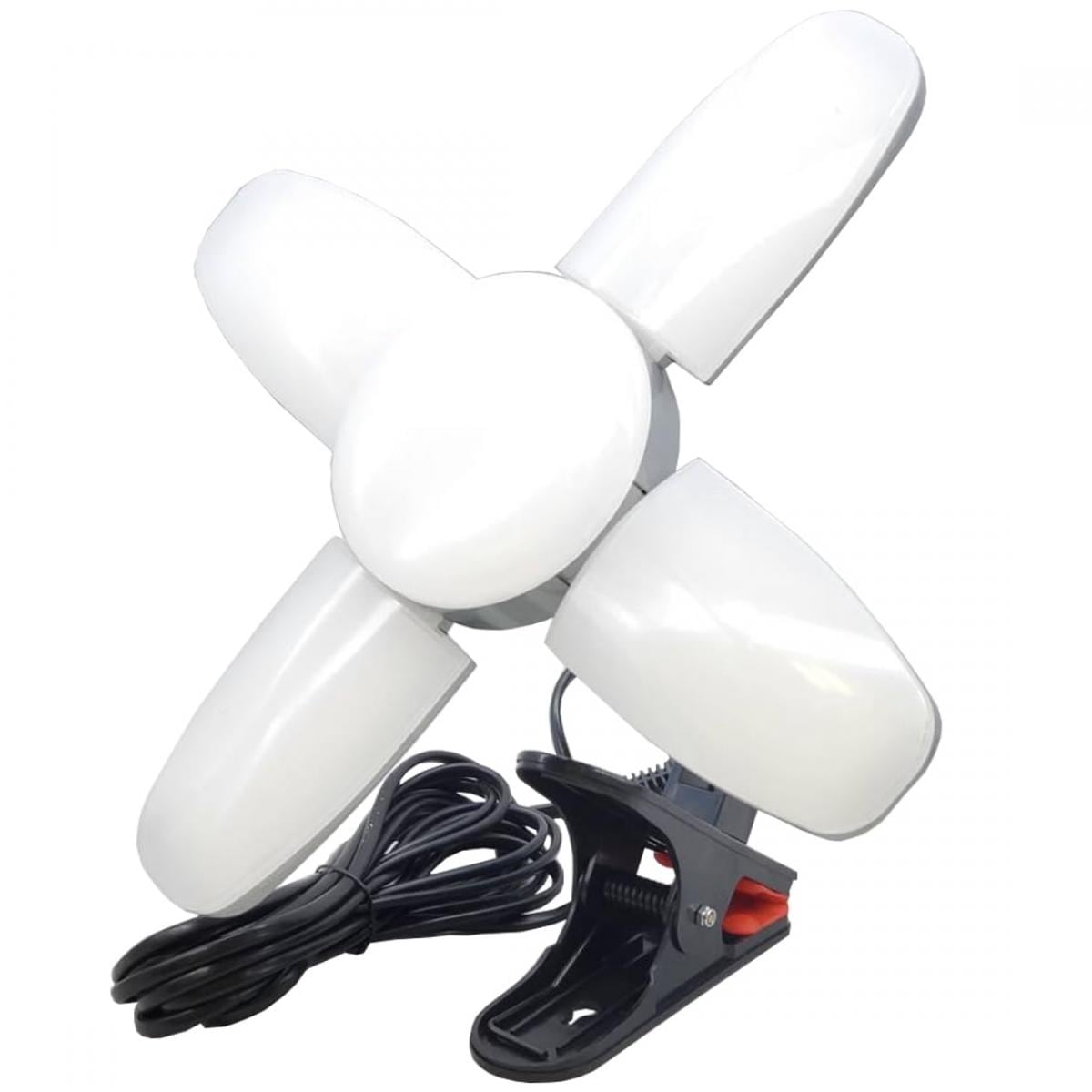 熱田資材 WING ACE ウィングエース SLX-50CL LED電球付クリップランプ スーパールミネX50CL 屋内用 5800ルーメン 大型クリップ