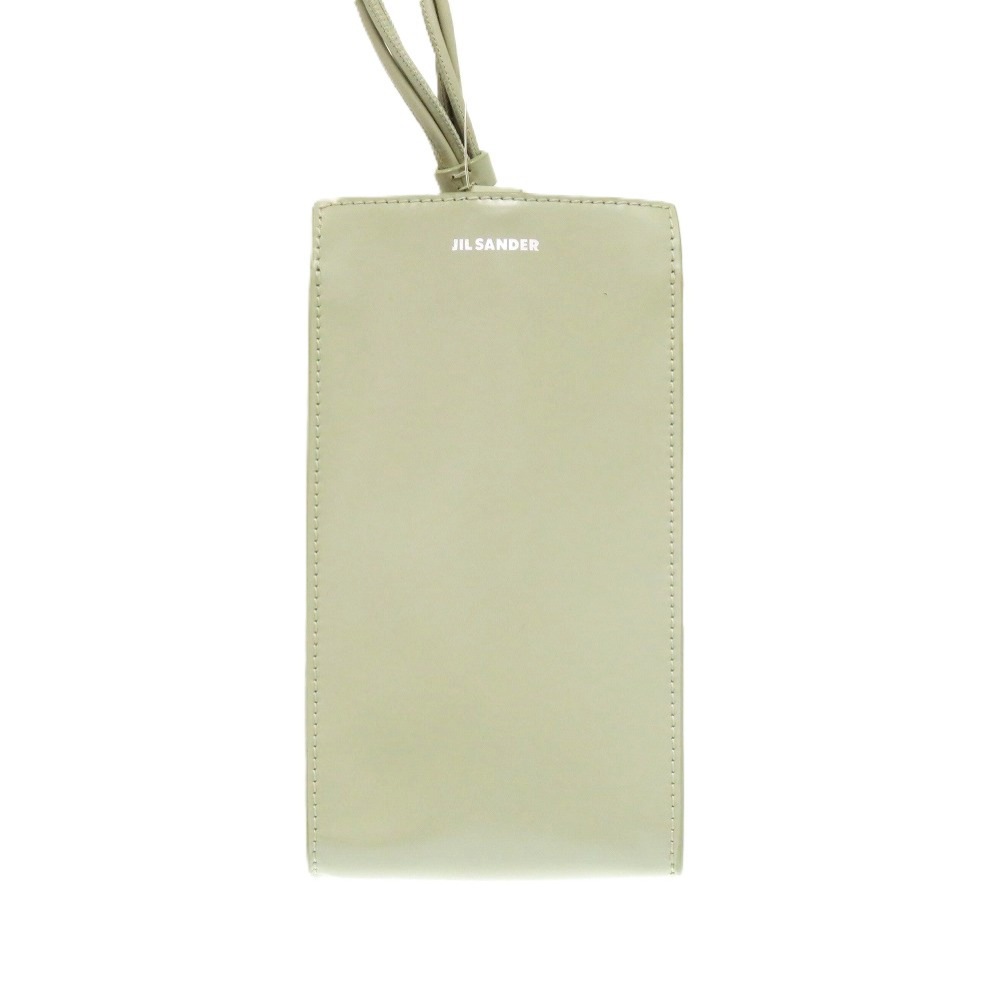 美品 Tangle タングル ショルダーバッグ レザー グリーン 0364【中古】 レディース