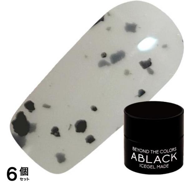 ICEGEL(アイスジェル) A BLACK ダルメシアンジェル 1279 シルク 3g 6個セット