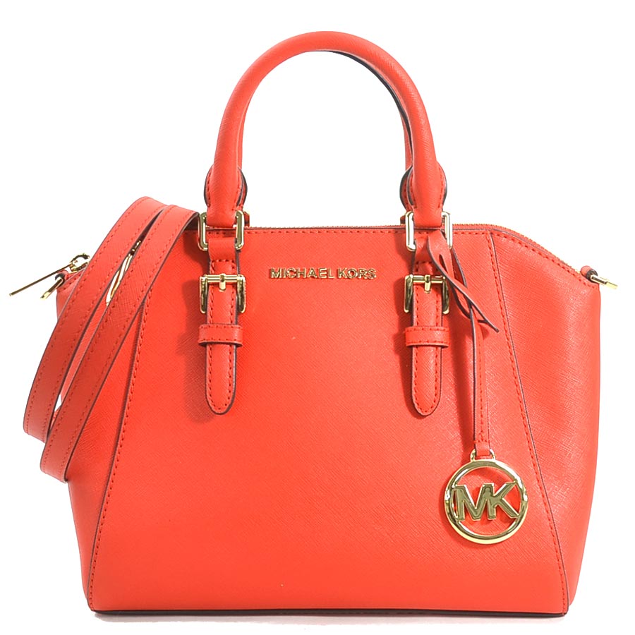 マイケルコース Michael Kors ハンドバッグ ショルダーバッグ レザー レッド レディース t19655g