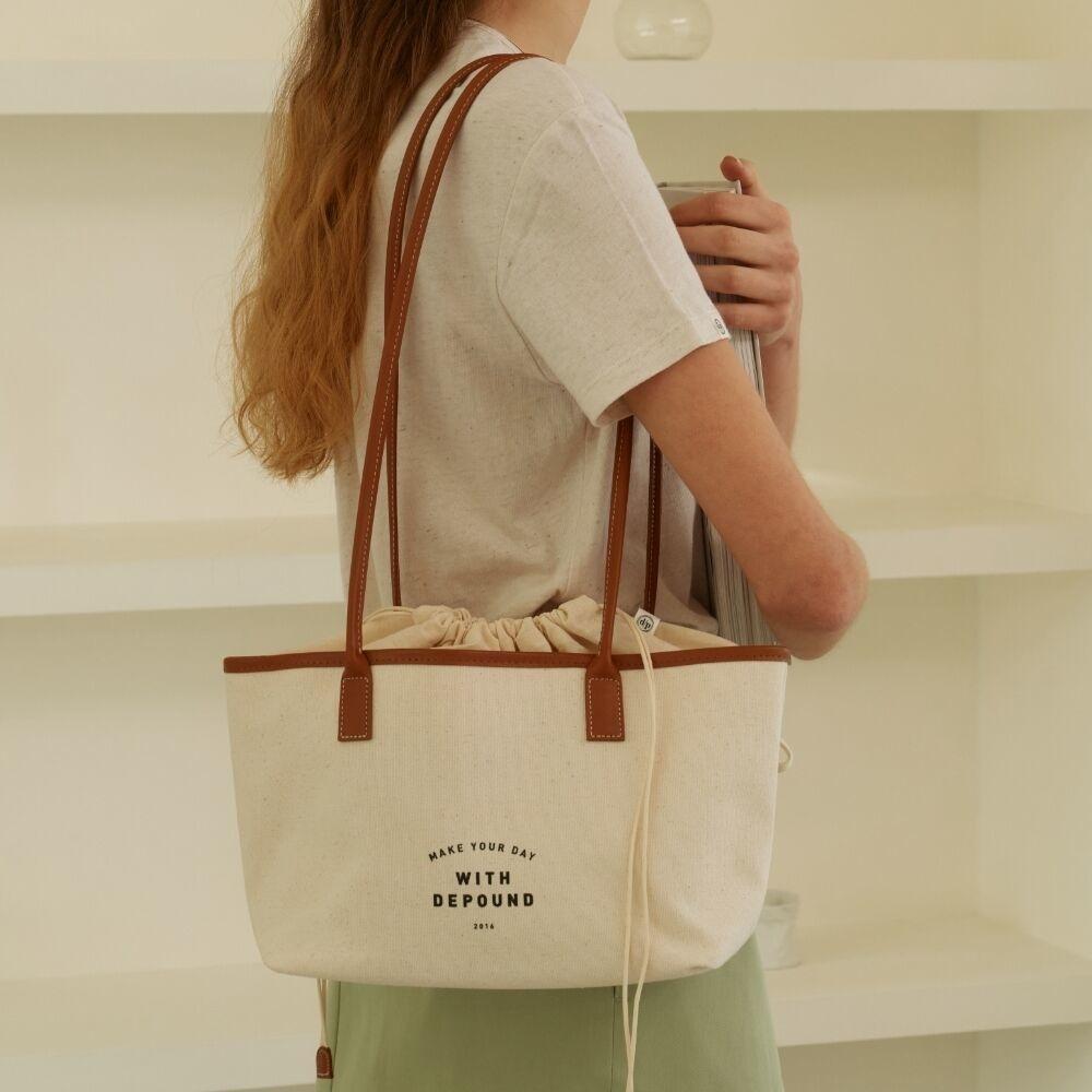 【DEPOUND】DAY BAG (SHOPPER) : CAMEL