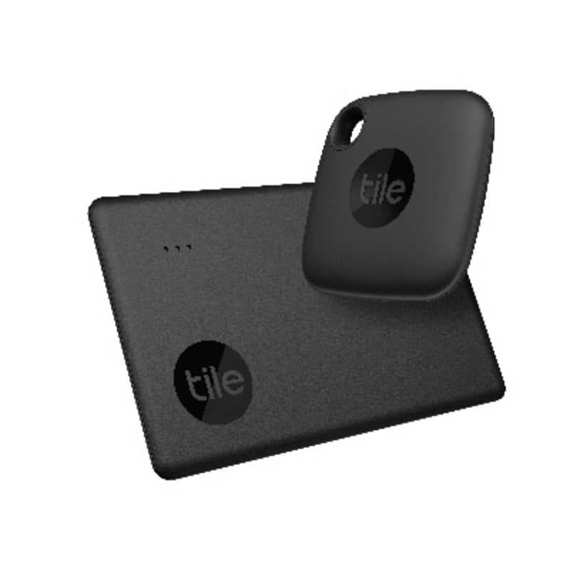 TILE　スターターパック 2022 (Mateブラック+Slim) 2個パック(電池交換不可最大約3年)　RT-46002-AP