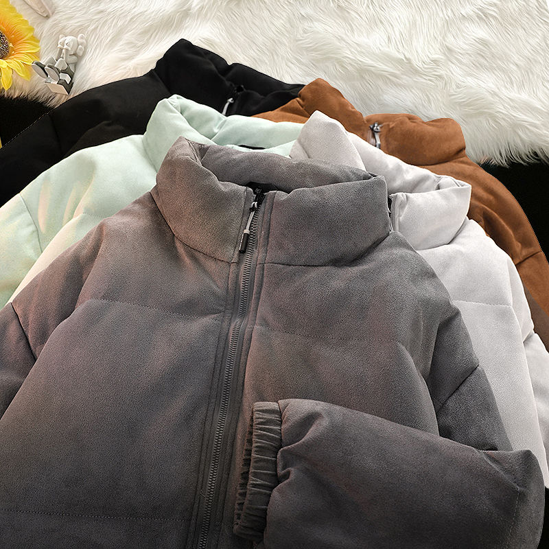 2025INS大人気 新作 冬 アメリカ ヴィンテージ メンズ 百掛け スタンドカラー 中綿ジャケット 新しい 厚手 オシャレ 保温 ダウンコート