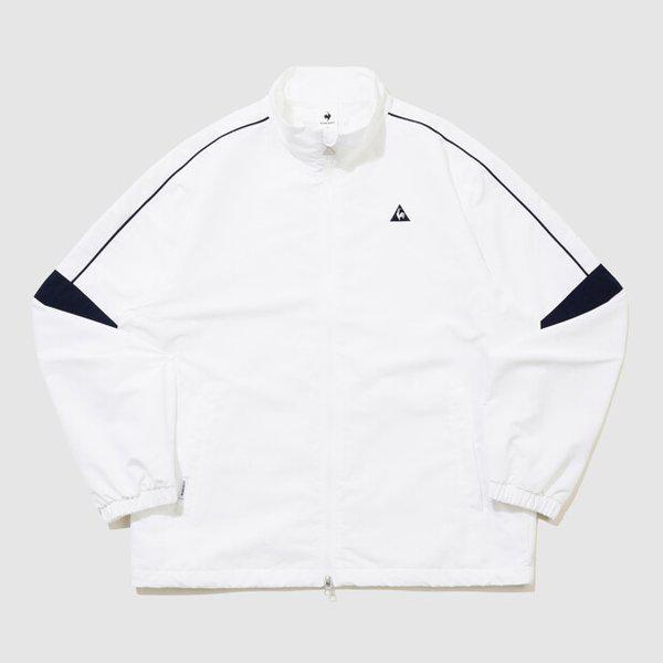 ユニ ルーズフィット メッシュ ジャケット (QR123LJK21_WHT)