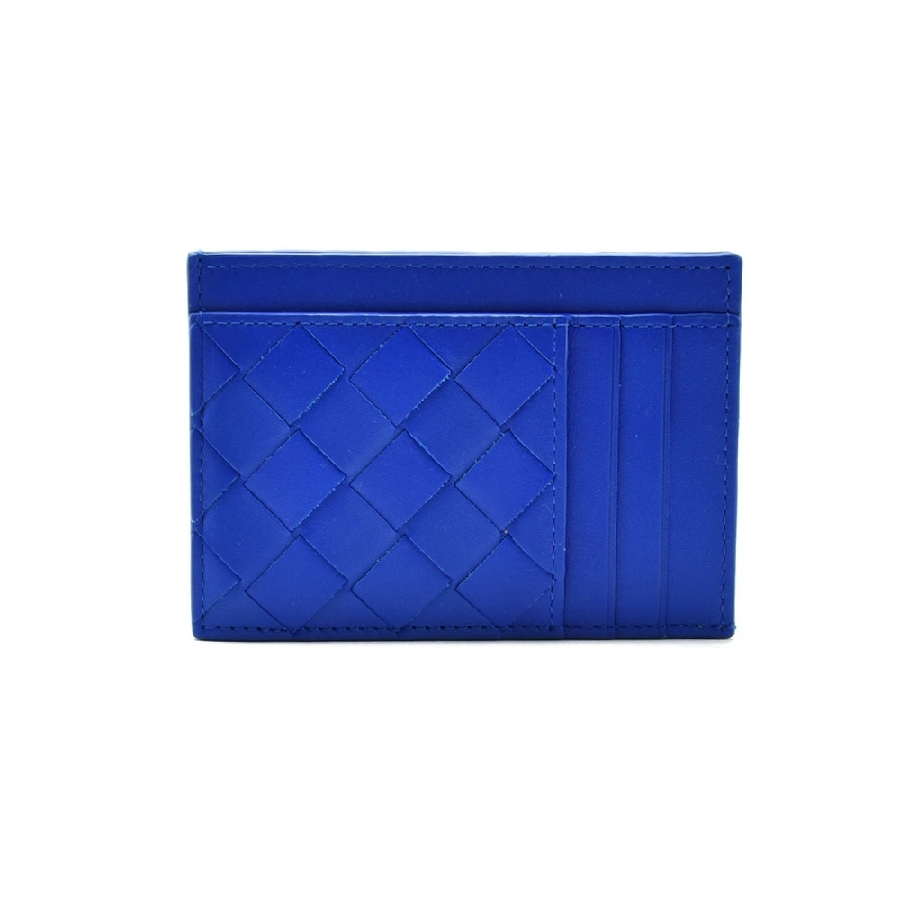 ボッテガヴェネタ カードケース メンズ レディース パスケース コバルト ブルー 青 BOTTEGA VENETA[650527vcpq3-4256]