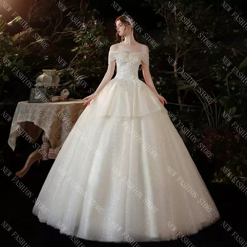 ウエディングドレス 白-85 7,498円