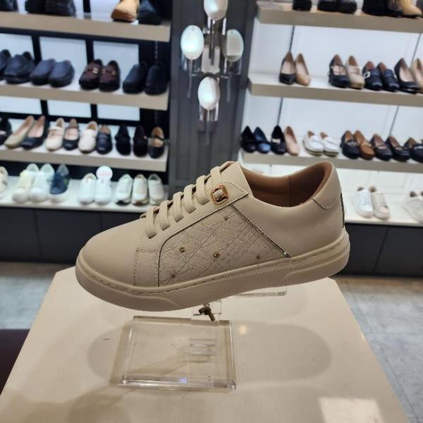 HC10 女性ホワイト足の甲バンドスニーカー LCWS09U61310 (44001189)