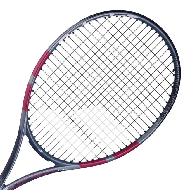 バボラ(Babolat) 2026 EVO AERO LITE PINK エボアエロライト ピンク (260g) 海外正規品 硬式テニスラケット 102565-100グレー×ピンク
