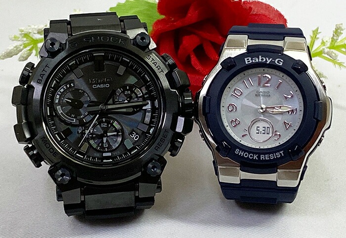 恋人たちのGショック G-SHOCK BABY-G ペアウォッチ gショック 人気 婚約　夫婦 高級　クリスマス プレゼント おすすめペア腕時計 カシオ 2本セット gショック 電波ソーラー MTG
