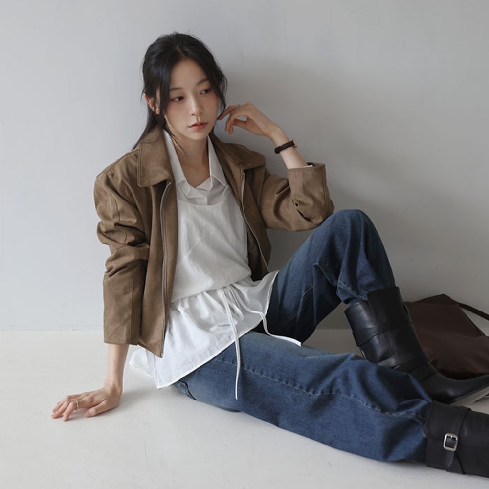 ビーアントスエードカラージャケット