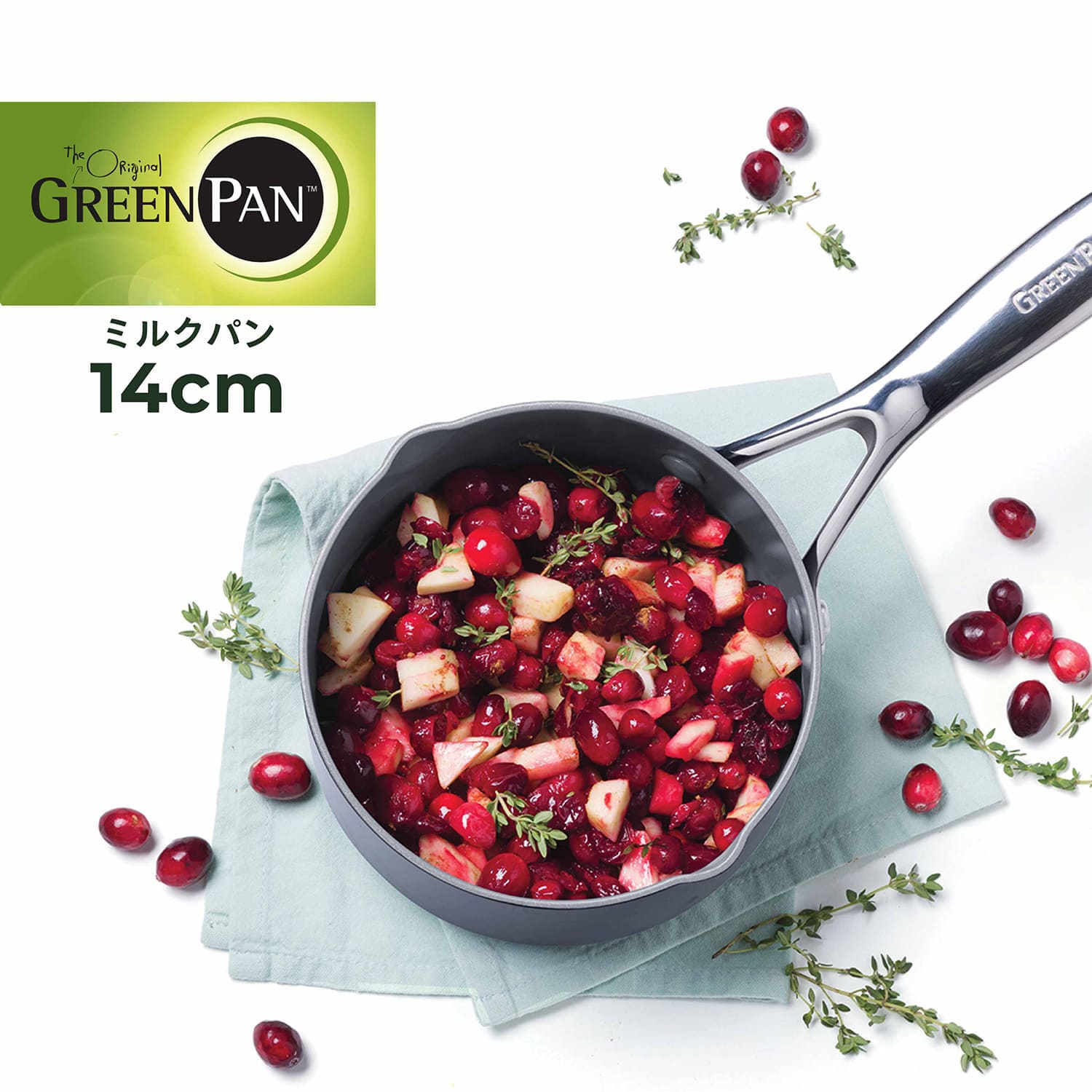 ヴェニスプロ ミルクパン 片手鍋 14cm IH ガス対応 VENICE PRO CC000657-001