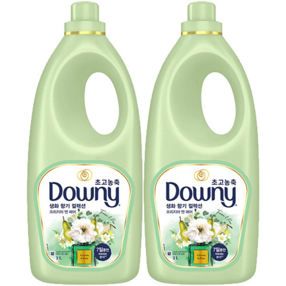 ダウニー生花香りコレクション超高濃縮繊維柔軟剤フリージア＆フェア本品2L2個