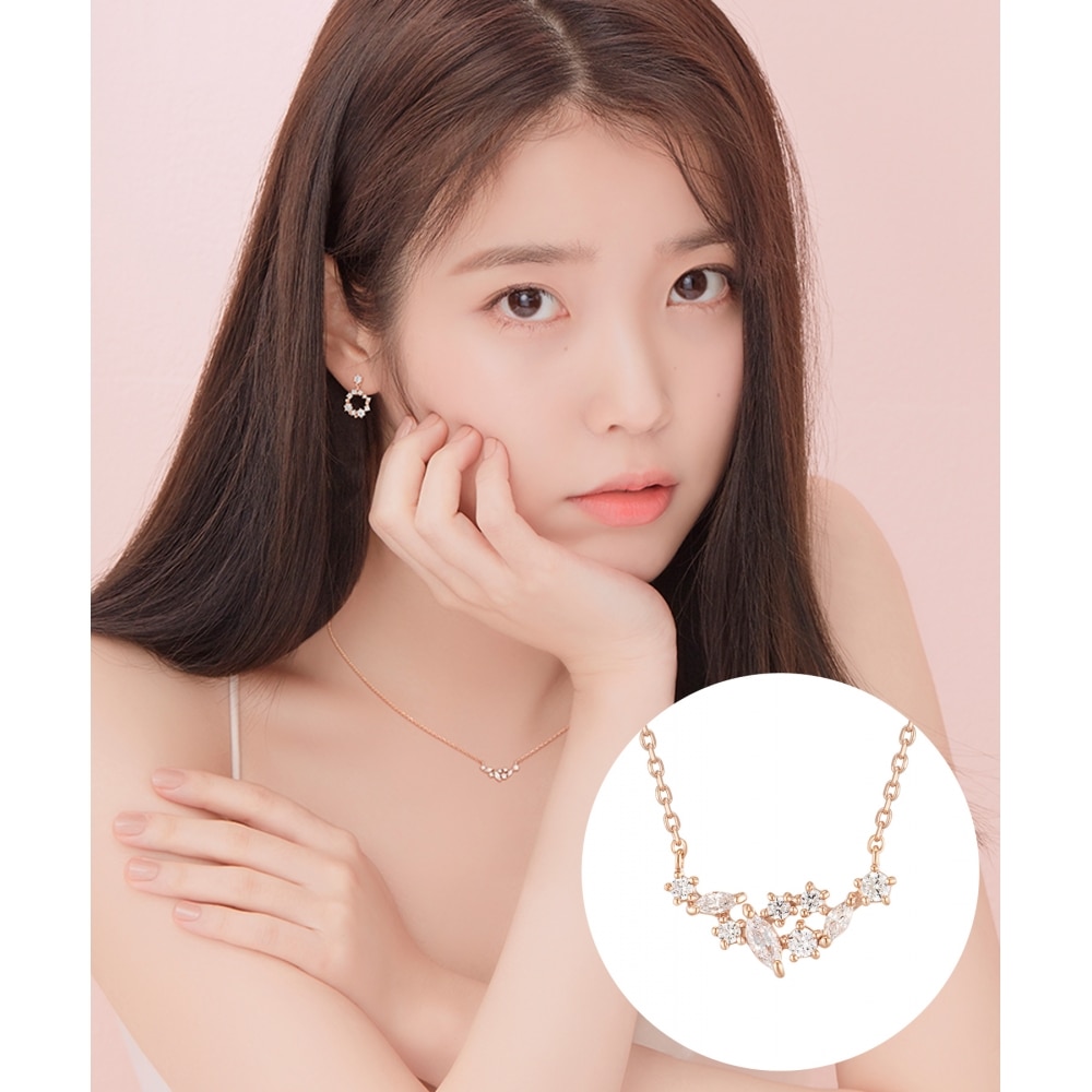 JESTINA [IUを着用] J.Blanc ネックレス (JJPJNQ9AF509SR420)