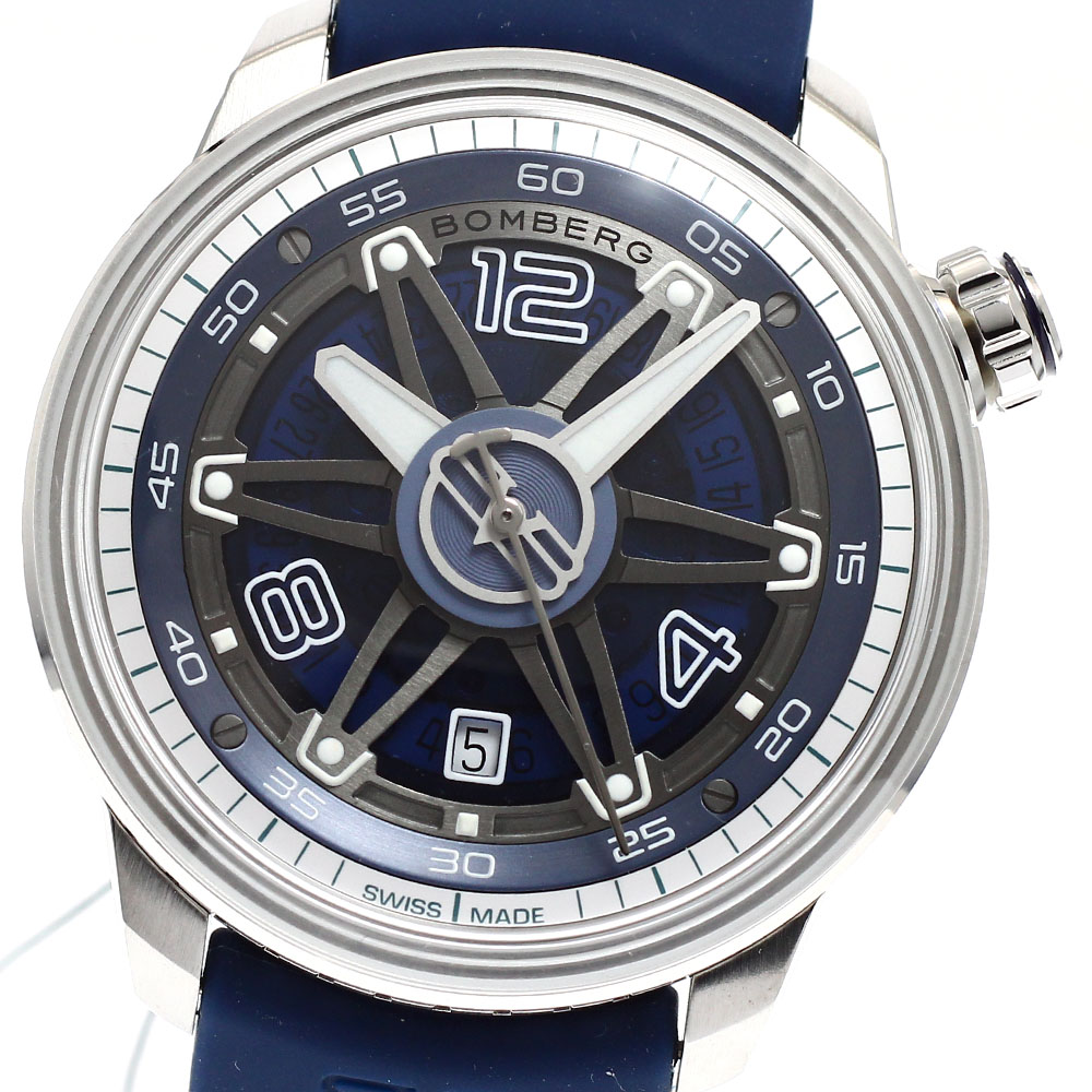 ボンバーグ BOMBERG CT43ASS.22-2.11 BB-01 デイト 自動巻き メンズ 未使用品 箱・保証書付き_881578【中古】