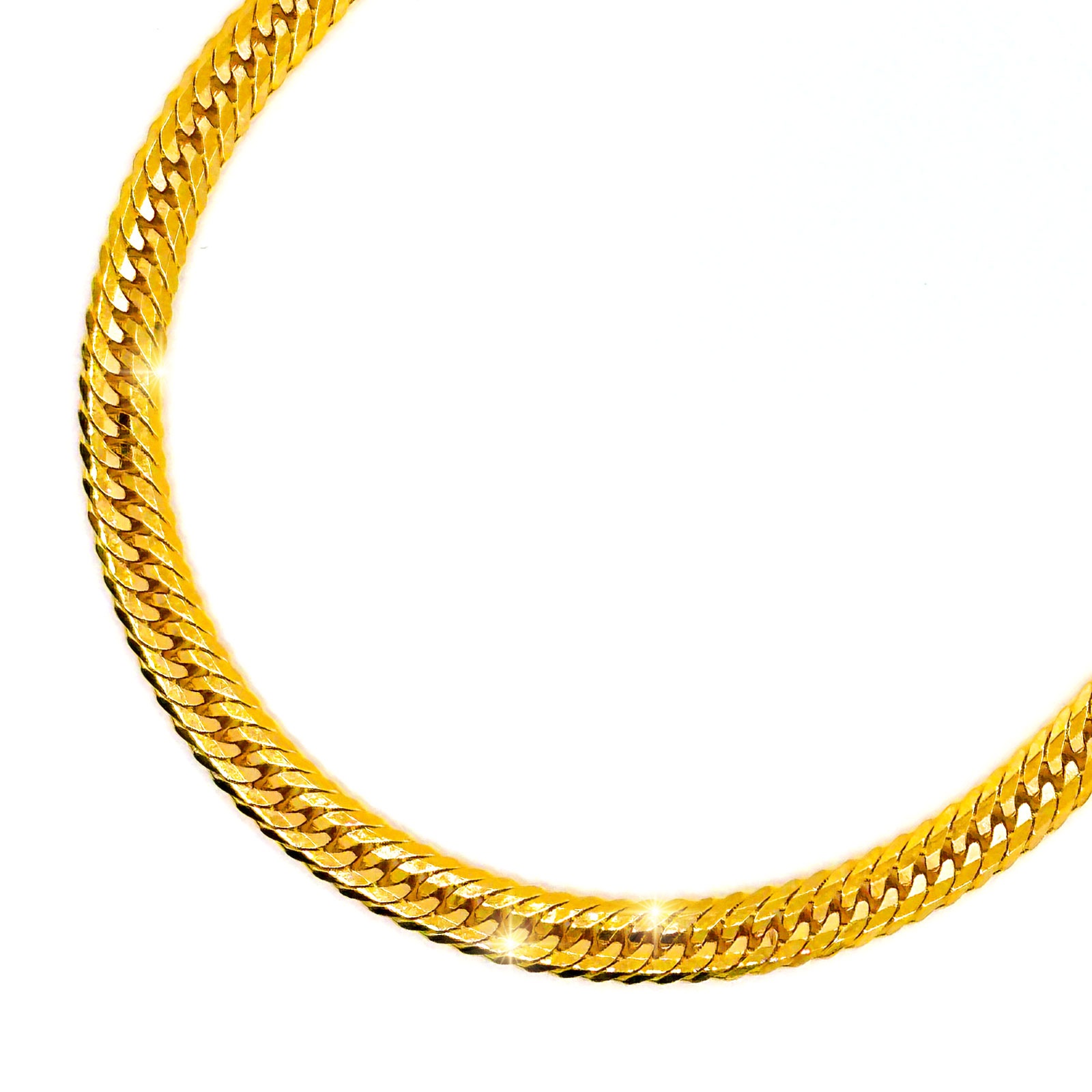 喜平 ネックレス 18金 K18 トリプル12面 50g 50cm 造幣局検定マーク 新品 チェーン ゴールド アクセサリー