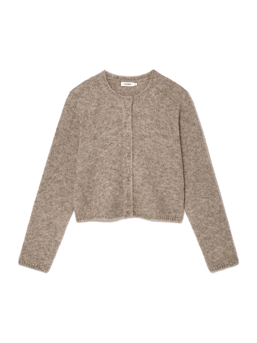 【GLOWNY】 MALONE KNIT CARDIGAN : OATMEAL 15,264円