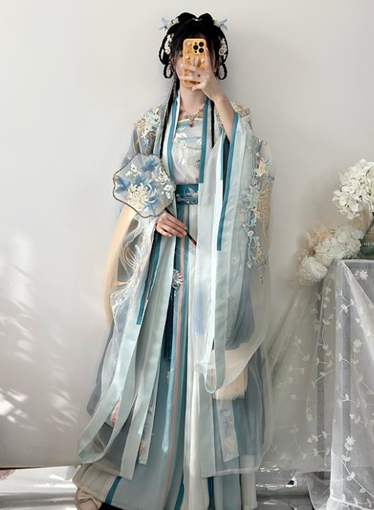 夏新品チャイナドレス 大人用中国宮廷風唐装漢服 エレガント復古風コスプレ衣装