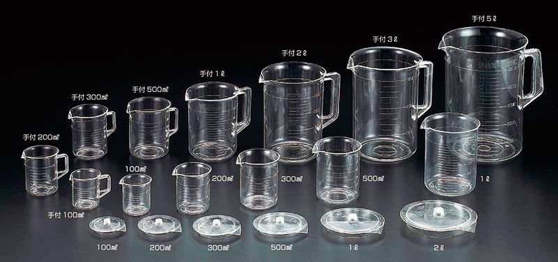 （まとめ買い）カンダ TPX手付ビーカー 1056 2000ml [x3]