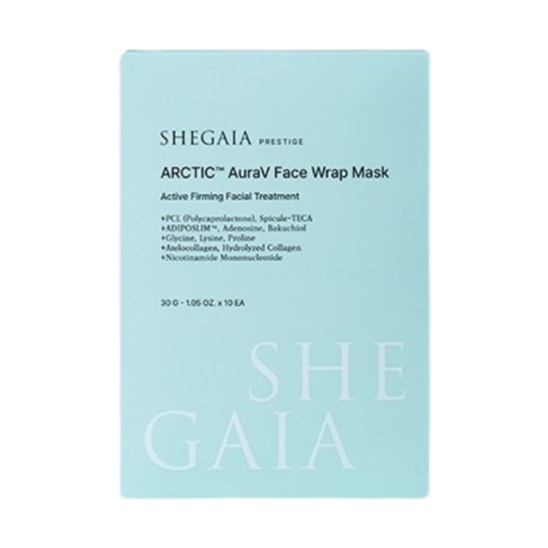 オーラブイ フェイス ラップ マスクパック 10枚