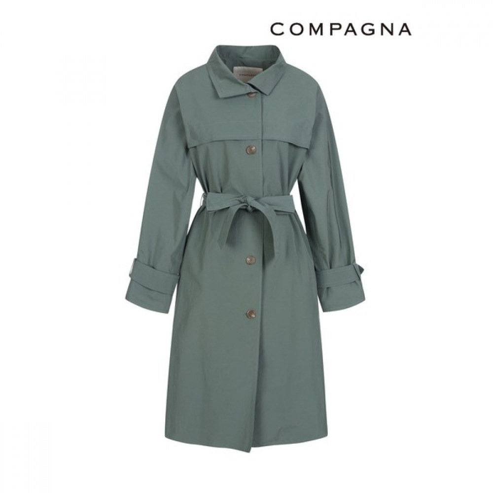[カンパニア] フラップボタントレンチコート_CCCS2-WCH100